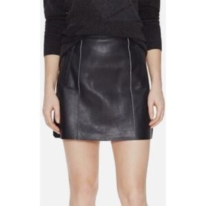 Vince Bitone Leather Mini Skirt Sz. 2